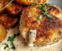 Crispy Parmesan Chicken with a Dreamy Garlic Cream Sauce: An Incredible 7-Step Recipe
